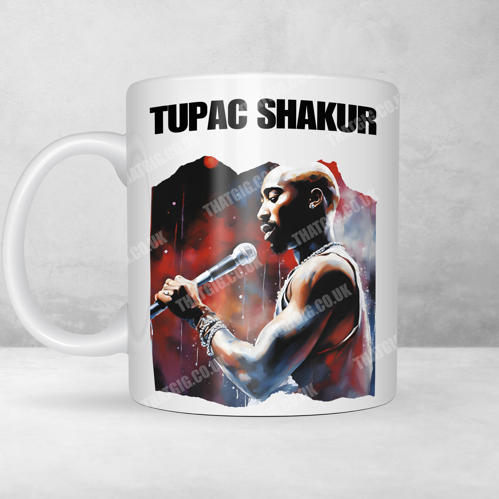 Exclusive Tupac 11oz Mug - Celebrate the Legacy of a Hip-Hop Icon