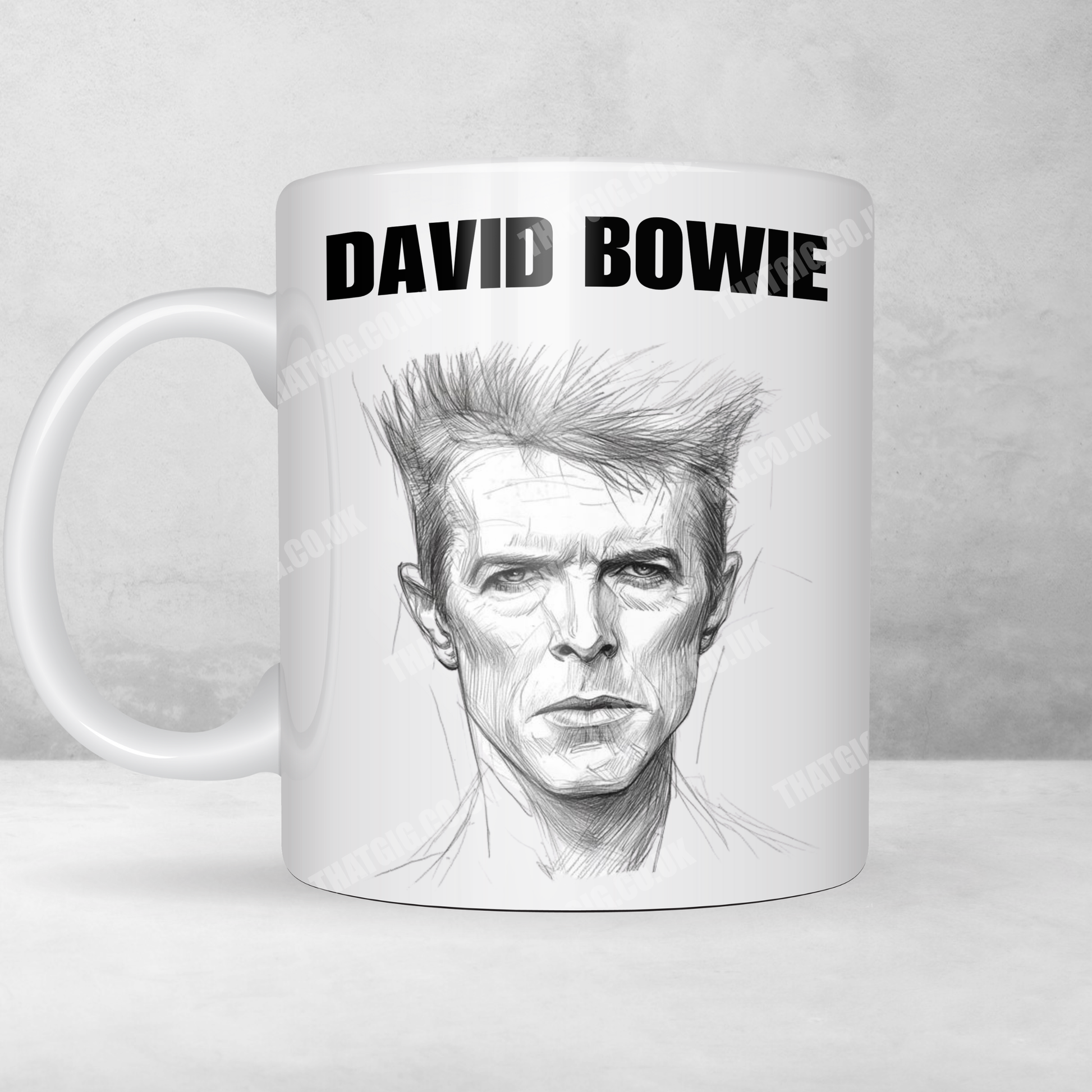 Exclusive David Bowie 11oz Mug – Celebrate the Iconic Legacy of a Music Legend