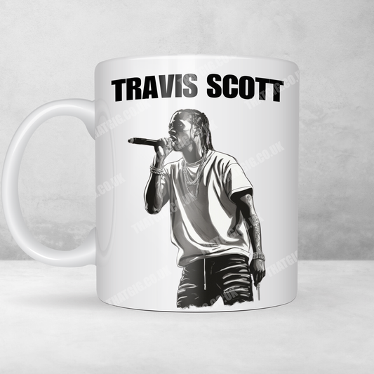 Exclusive Travis Scott 11oz Mug – Embrace the Style of a Hip-Hop Icon