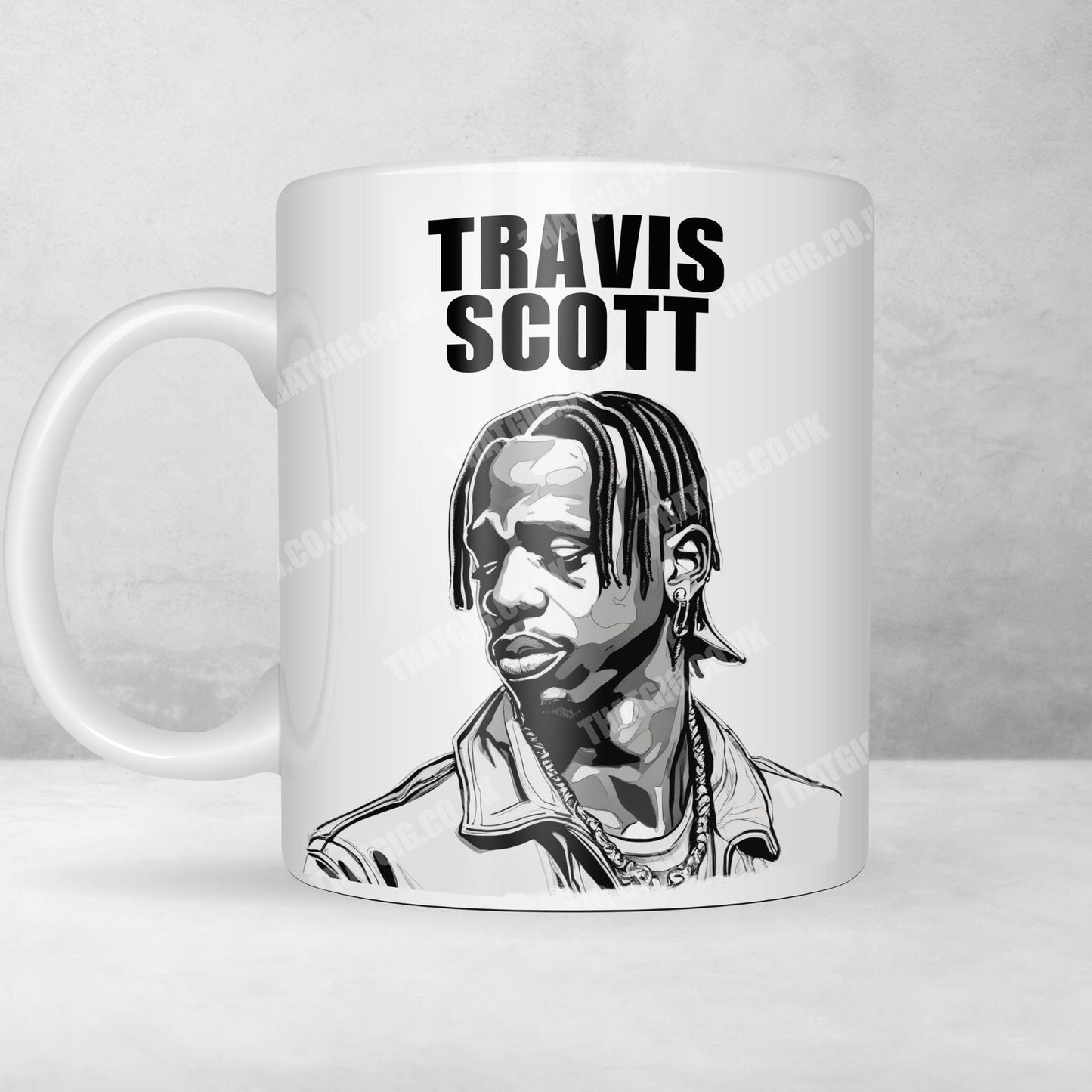 Exclusive Travis Scott 11oz Mug – Capture the Energy of a Hip-Hop Innovator