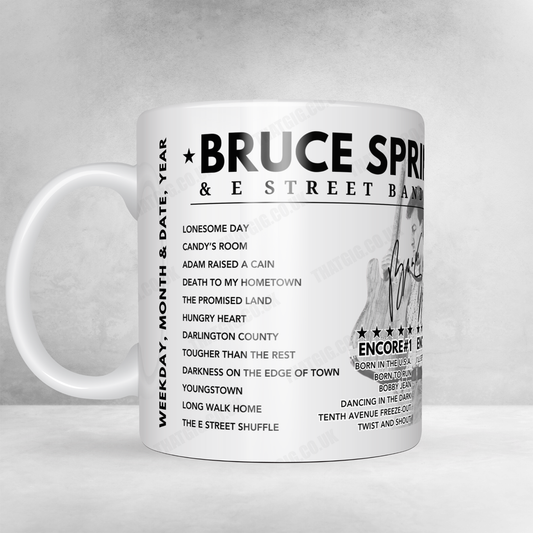 Bruce Springsteen Setlist Poster - Canadian Tire Centre, Ottawa, Canada - November 9th, 2024