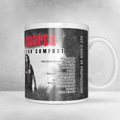 Alice Cooper Setlist Mug - AO Arena, Manchester, England - October 17th, 2024