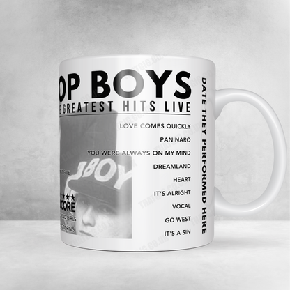 Pet Shop Boys Setlist Mug - O2 Universum Prague - July 1st, 2024