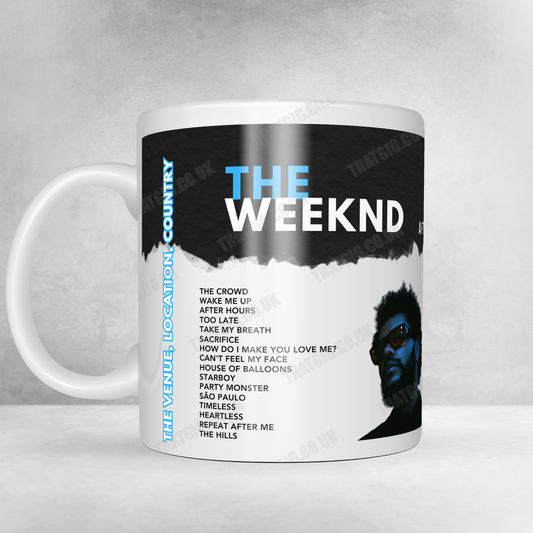 The Weeknd Setlist Mug - Accor Stadium, Sydney, Australia - October 23rd, 2024